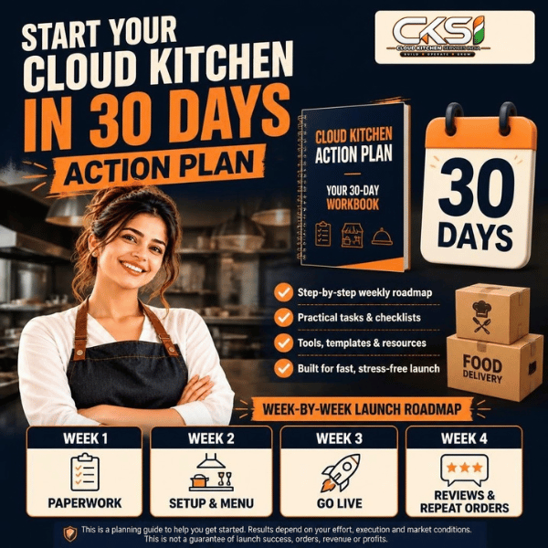 ActionPlan To start Cloudkitchen in 30 days