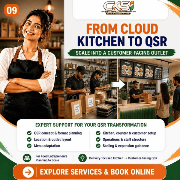 From Cloud Kitchen To QSR