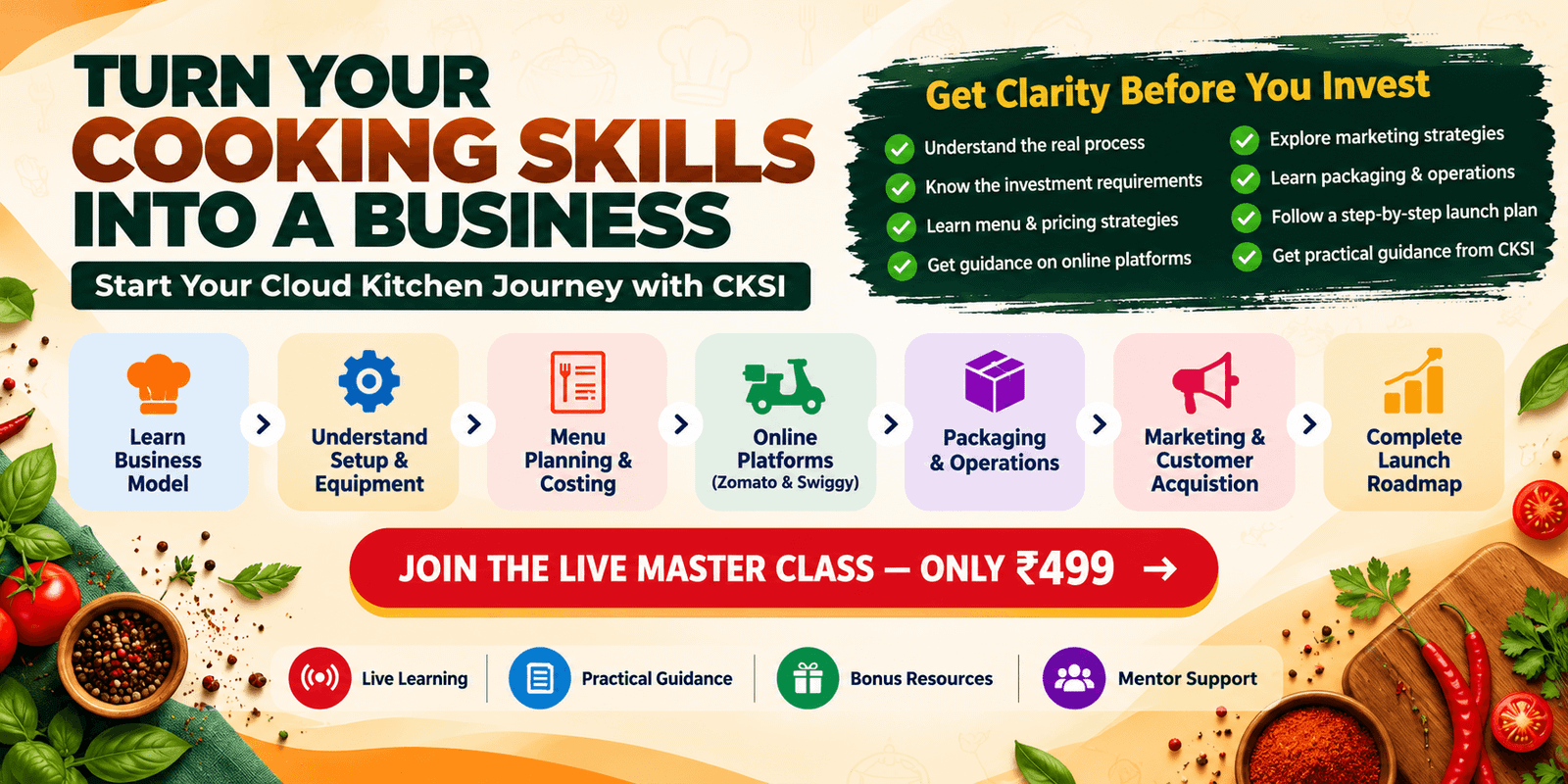 Turn Your Cooking Skills Into Business